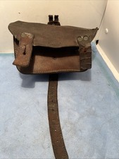 Rare Cartouchière Anglaise Cuir Pattern 1914