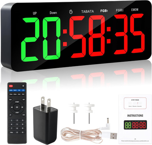 Upgraded gym timer clock - timer,