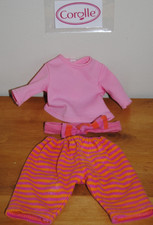 ? Lot Vetement Poupon COROLLE 30 Cm Pantalon Tee Shirt Bandeau Assorti Poupée
