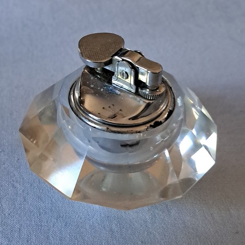 Briquet table cristal - table,