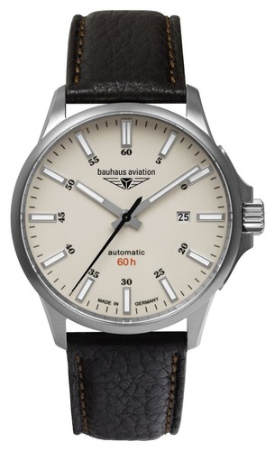 Bauhaus montre aviation titane - montre,