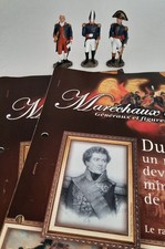 Lot De 3 Soldats En Plomb  HACHETTE Maréchaux D'empire N°183,184,185