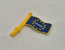 DRAPEAU JAUNE VEDETTE DE DOUANE 4471 PLAYMOBIL...