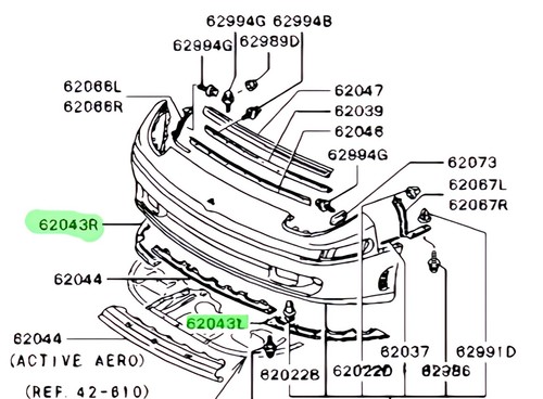 Oem plate bumper side lwr - oem,