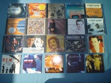 Lot de 20 cd audio cabrel ferrat kaas le forestier peter gabriel balavoine etc..