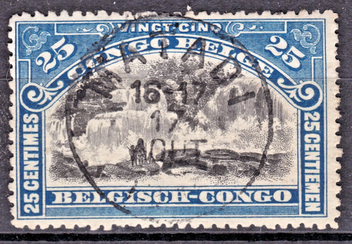 Timbre 1910 congo belge - congo, n°