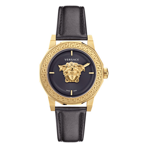 Versace montre noir analogique - versace,