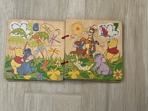 Livre bois puzzles de - en,