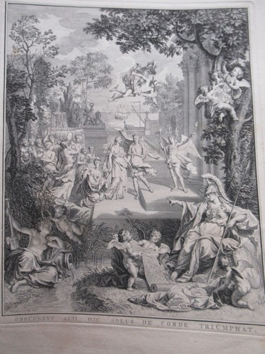 Belle estampe originale - belle,
