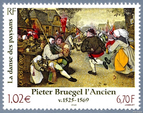 Stamps 2001 pieter bruegel - 2001,