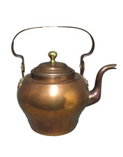 Bouilloire en cuivre fin XIXe début XXe.  3 litres.