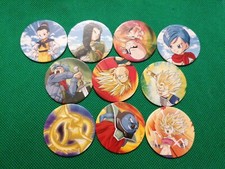 Lot De 10 Caps Dragon Ball DBZ