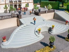 NOCH Escalier ouvert, courbe -