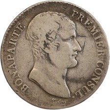 5 Francs Bonaparte 1er Consul