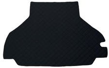 Matelassé Cuir artificiel NOIR Tapis coffre pour BMW E10 TOURING 3p H/B 1962-197