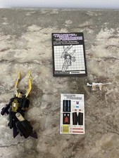 TRANSFORMERS G1 SHRAPNEL CEJI TAKARA FRANCE 1986 ORIGINAL LOOSE AVEC DOCUMENTS !