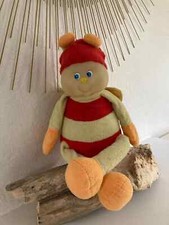 24⚜️Ancienne Peluche Doudou Luciole Abeille Papillon Ajena Tête Phosphorescente