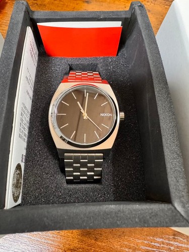 Nixon time teller - time, black