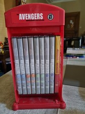 chapeau melon et bottes de cuir saison 5 année 67 Cabine telephonique,occasion