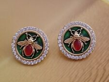 Boucles d'oreilles "Abeille"