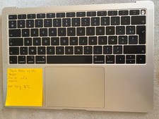 Topcase Chassis MacBook Air Rétina A1932 argent 2019 avec Clavier azerty + Touch