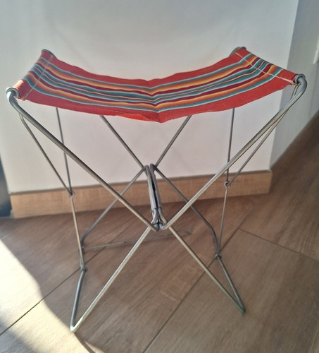 Ancien siege peche pliant - ancien,