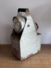 Ancienne Lampe/Lanterne de Chantier Ets DESAUTEL Frères - Luxor - Rare Années 50