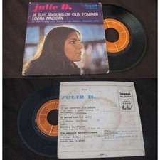 JULIE DASSIN - Je Suis Amoureuse D'Un Pompier Rare French EP Pop 1968