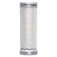 Fil Invisible Gutermann, Col 1001, Bobine De 200M, Transparent
