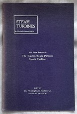 1901 Book: Steam Turbines w/