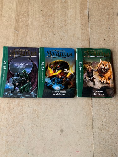 Lot livres série - 3, avantia