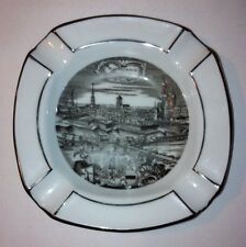 Manheimium Manheim The Lower Rhenish Circle Vintage Ashtray Germany Map Drawing