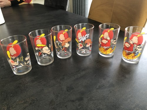 Lot verres titeuf - verres,