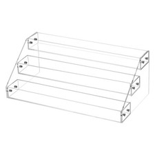 Acrylique Épices Rack, 3 Tier