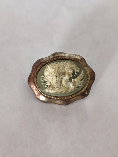 Broche camée ancienne vintage