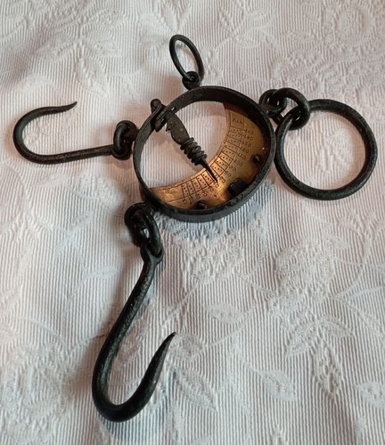 Peson dynamomètre laiton - laiton, fer