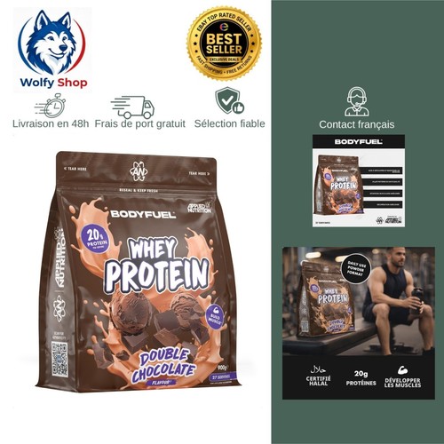 Whey protéine chocolat double
