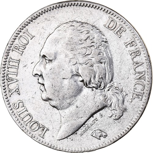 Monnaie france louis - france,, xviii
