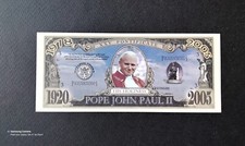 Billet Dollar US ! Le pape
