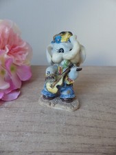 Figurine éléphant musicien