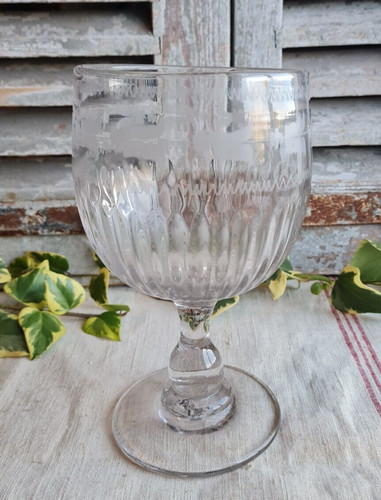 Ancien gros verre souffle - ancien,