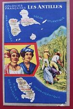 CARTES  Edition spéciale des produits du Lion Noir-Colonies françaises ANTILLES