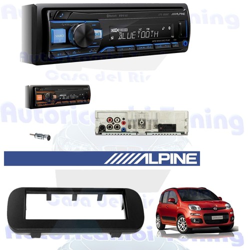 Set radio car alpine ute - alpine, ute-200bt