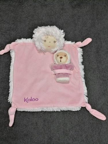 Doudou plat esquimau rose - doudou,