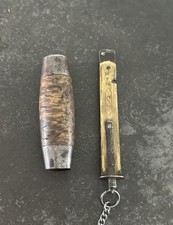 Rare Ancien Couteau Tonneau Sweden