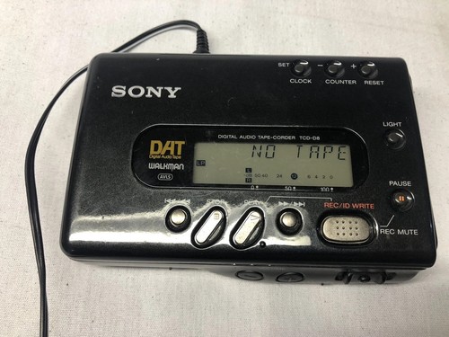 Sony tcd portable dat - portable,
