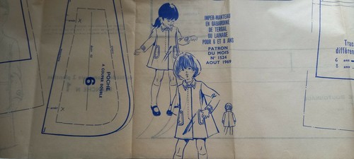 Patron vintage enfant modes - modes, et