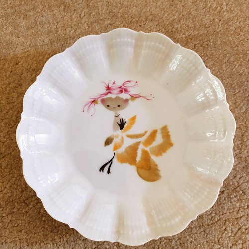 Assiette signée bel - assiette,