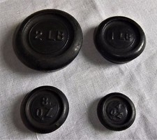 ANCIEN JEU DE POIDS EN LIVRES