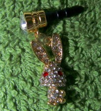 1 Cellphone 3.5mm Rhinestone